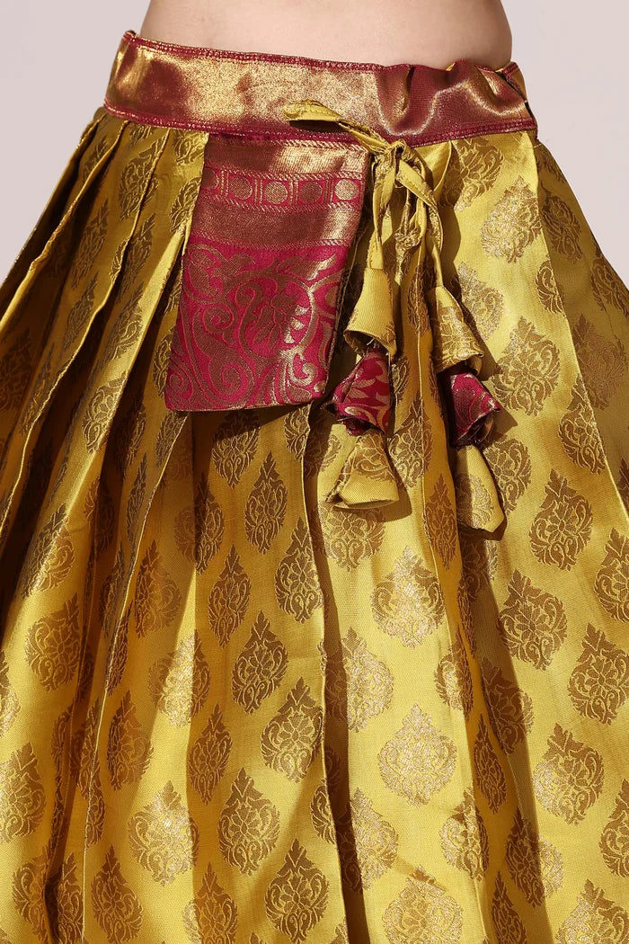 BIG AKKU South Indian Festival Traditional Half Saree