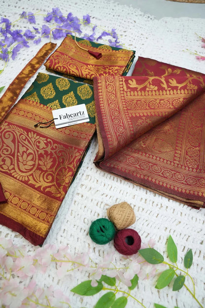 BIG AKKU South Indian Festival Traditional Half Saree