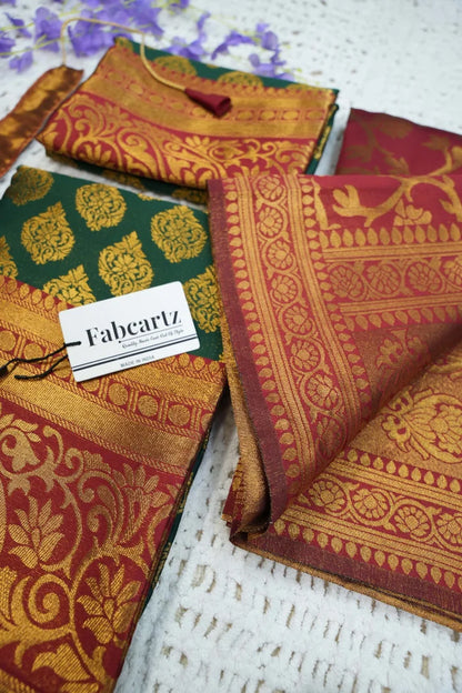BIG AKKU South Indian Festival Traditional Half Saree