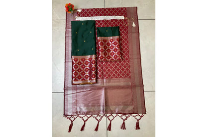 JanjalPAttu South Indian Festival Traditional Half Saree