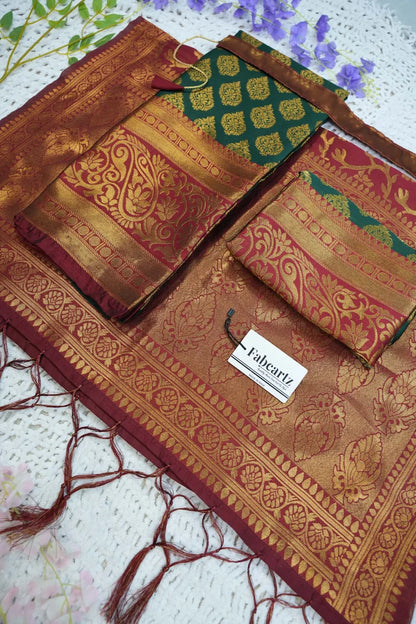 BIG AKKU South Indian Festival Traditional Half Saree