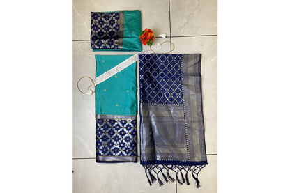 JanjalPAttu South Indian Festival Traditional Half Saree