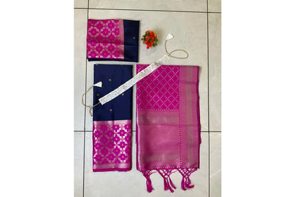 JanjalPAttu South Indian Festival Traditional Half Saree