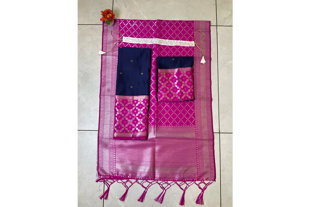 JanjalPAttu South Indian Festival Traditional Half Saree