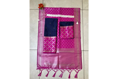 JanjalPAttu South Indian Festival Traditional Half Saree