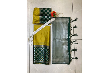 JanjalPAttu South Indian Festival Traditional Half Saree