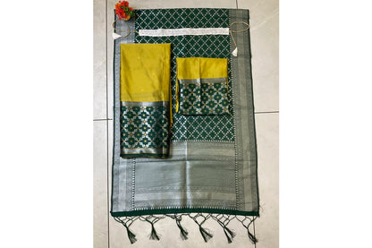 JanjalPAttu South Indian Festival Traditional Half Saree