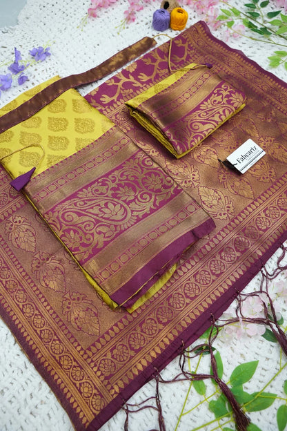 BIG AKKU South Indian Festival Traditional Half Saree