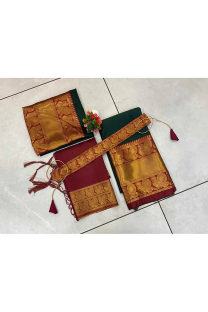 Kids Traditional South Indian Half Saree (kruti)